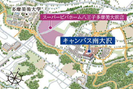 立地概念図