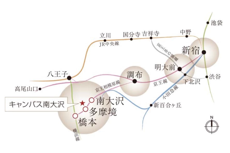 エリア概念図